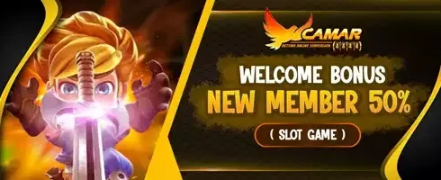 WELCOME BONUS NEW MEMBER promotion banner