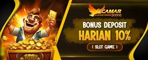 Reload Bonus Deposit Harian 100% promotion banner